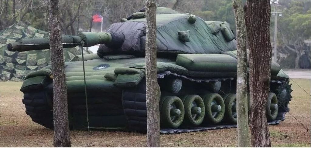 沽源军用充气坦克