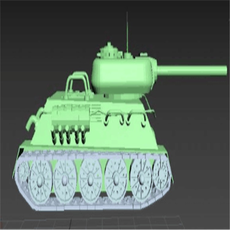 沽源充气军用坦克模型